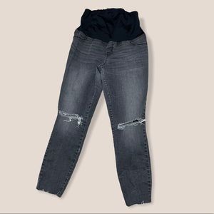 Isabel Maternity full panel capri jeans